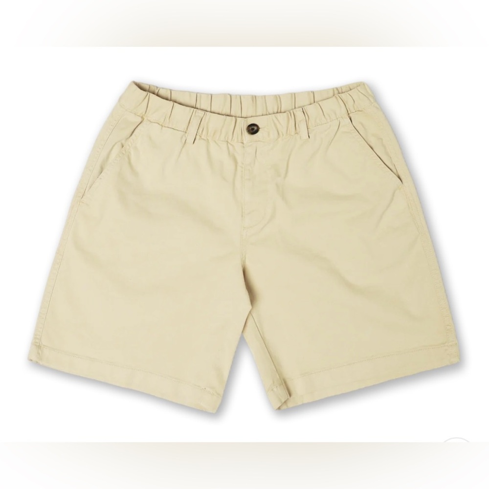 Bearbottom Men's Stretch Shorts 7” Medium “Sand Dune”